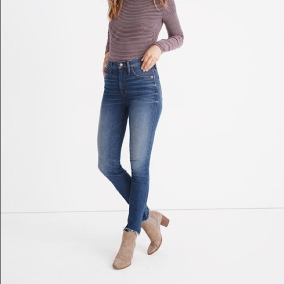 Madewell 10" High-Rise Skinny Jeans SZ 24 - Picture 1 of 8